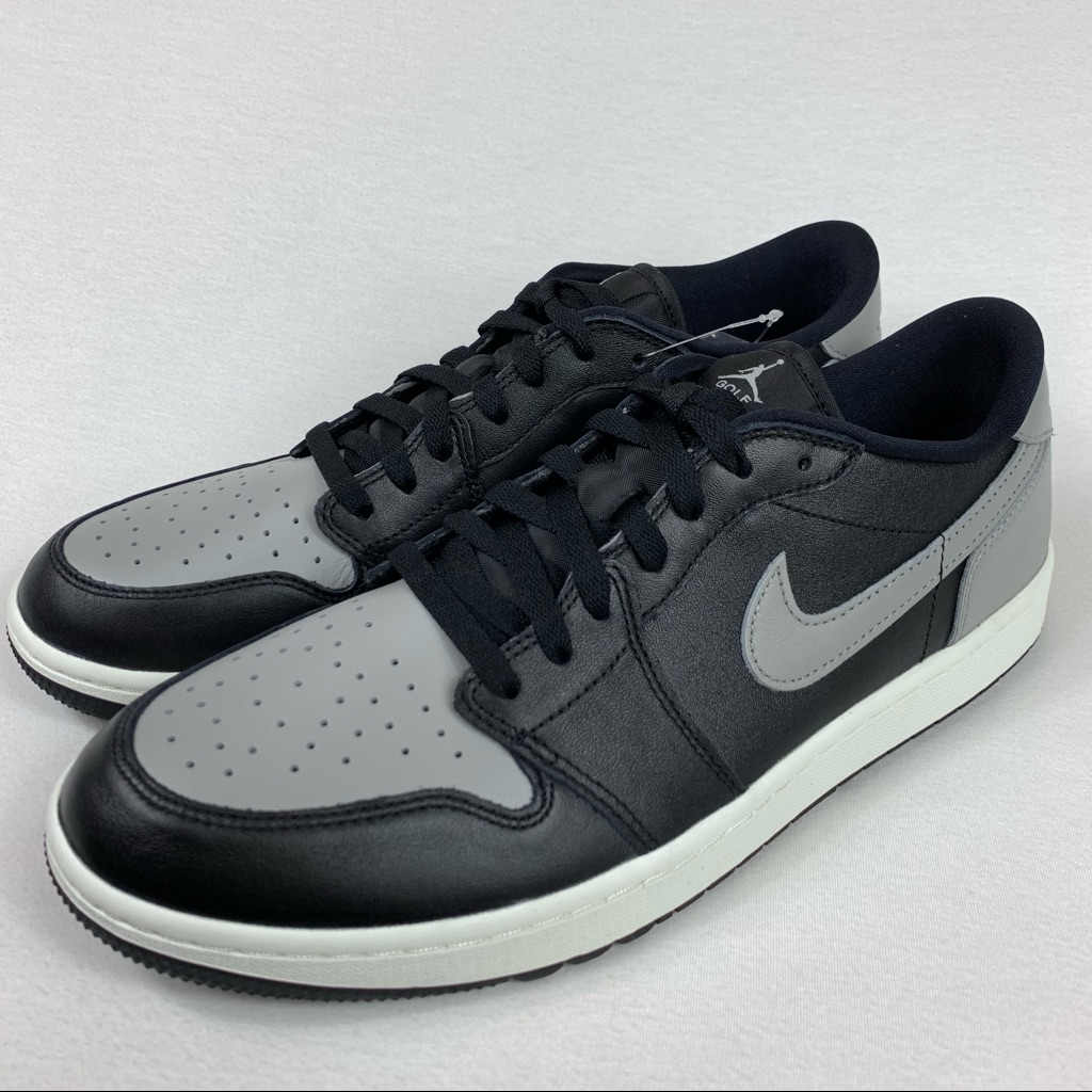 Nike Air Jordan 1 Low 2022 Golf - Shadow Grey/Black Size 6.6, 11.5 New